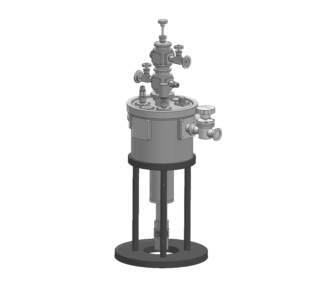 樣品在靜態氣氛中液氮存儲式低溫恆溫器STG-80-S